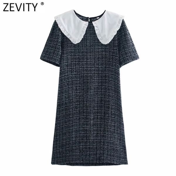 women vintage agaric lace peter pan collar patchwork houndstooth slim mini dress female chic casual kimono vestido ds8111 210416, Black;gray
women vintage agaric lace peter pan collar patchwork houndstooth slim mini dress female chic casual kimono vestido ds8111 210416, Black;gray
