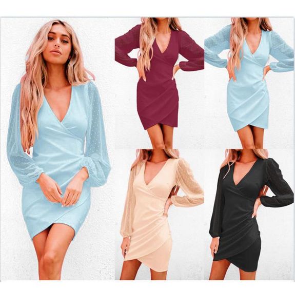 casual dresses autumn women dress long sleeve v-neck slim bodycon ins slit mini mesh female vestido beach style c2750, Black;gray
casual dresses autumn women dress long sleeve v-neck slim bodycon ins slit mini mesh female vestido beach style c2750, Black;gray