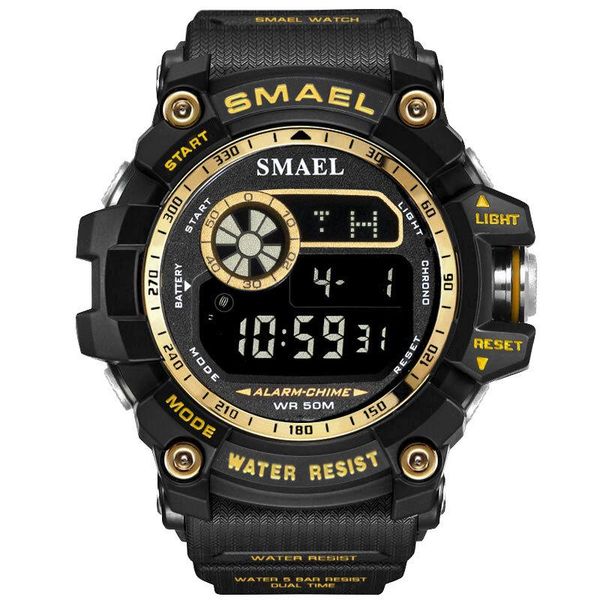 wristwatches outdoor sports single display electronic watch waterproof student men's, Slivery;brown
wristwatches outdoor sports single display electronic watch waterproof student men's, Slivery;brown
