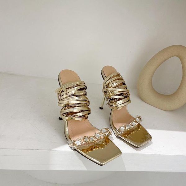 dress shoes sandals women 2021 chain rhinestone wedding fashion weaving ankle strap stiletto heels, Black
dress shoes sandals women 2021 chain rhinestone wedding fashion weaving ankle strap stiletto heels, Black