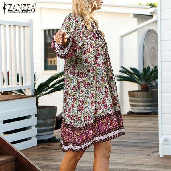 summer floral midi sundress 2021 zanzea lace up women bohemian dresses high waist v neck three quarter sleeve vestidos plus size casual, Black;gray
summer floral midi sundress 2021 zanzea lace up women bohemian dresses high waist v neck three quarter sleeve vestidos plus size casual, Black;gray