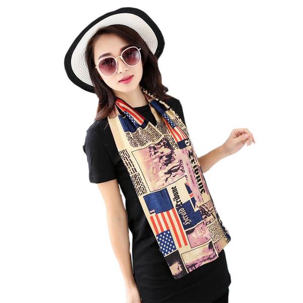 scarves summer long narrow bag strip small towels tie spaper scarf women fashion ladies printing female silk, Blue;gray
scarves summer long narrow bag strip small towels tie spaper scarf women fashion ladies printing female silk, Blue;gray