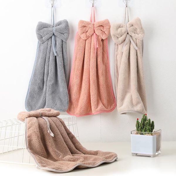 towel cute bowknot coral fleece hand wet wipes hanging absorbent cloth kitchen tool bathroom convenience accessories
towel cute bowknot coral fleece hand wet wipes hanging absorbent cloth kitchen tool bathroom convenience accessories