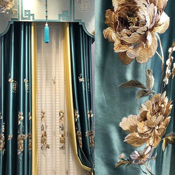 european shading floor curtain fashion modern simple luxury chinese wind proof products living room curtains & drapes
european shading floor curtain fashion modern simple luxury chinese wind proof products living room curtains & drapes