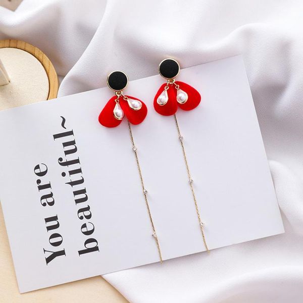 personality plush imitation pearl long earrings cute flower tassel drop for women jewelry accessories dangle & chandelier, Silver
personality plush imitation pearl long earrings cute flower tassel drop for women jewelry accessories dangle & chandelier, Silver