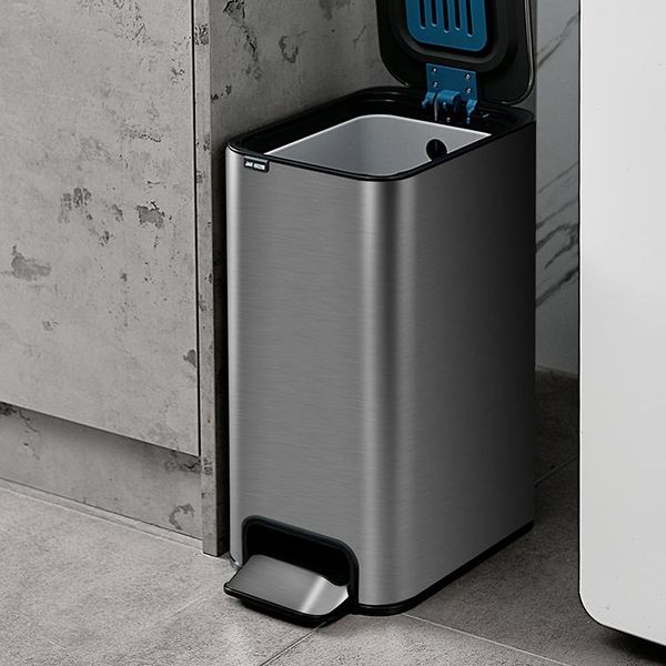 stainless steel kitchen trash bin rectangle garbage sorting can large paper basket cocina household cleaning tools bk50lj waste bins
stainless steel kitchen trash bin rectangle garbage sorting can large paper basket cocina household cleaning tools bk50lj waste bins