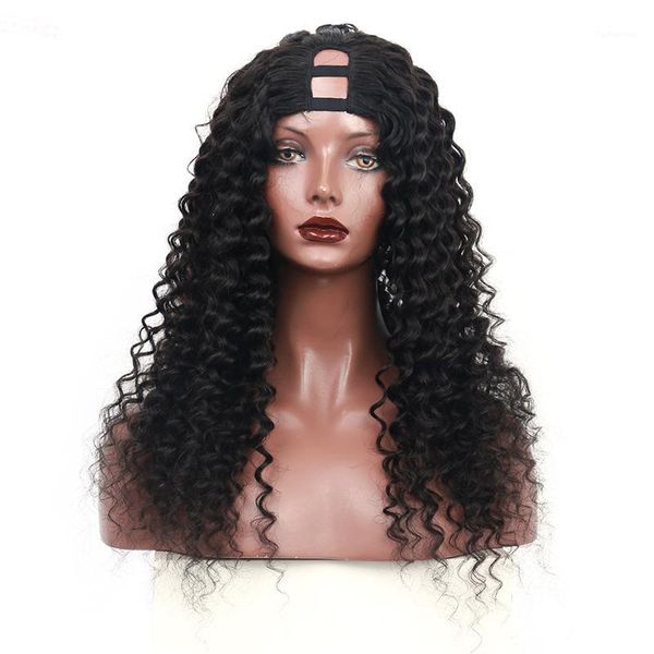 brazilian loose curly u part wig human hair wigs 250% density deep virgin natural color wave upart for black women1, Black;brown
brazilian loose curly u part wig human hair wigs 250% density deep virgin natural color wave upart for black women1, Black;brown