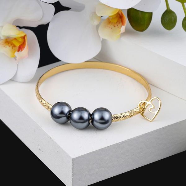 bangle sophiaxuan bracelet hawaiian fashion 8 colour pearl heart golden charm bracelets summer beach jewelry wholesale for women gift, Black
bangle sophiaxuan bracelet hawaiian fashion 8 colour pearl heart golden charm bracelets summer beach jewelry wholesale for women gift, Black