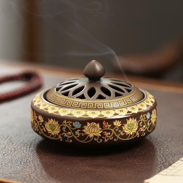 fragrance lamps ceramic incense burner holder coil cones stick buddhist home decor tearoom yoga room ornaments furnishings ashtray
fragrance lamps ceramic incense burner holder coil cones stick buddhist home decor tearoom yoga room ornaments furnishings ashtray