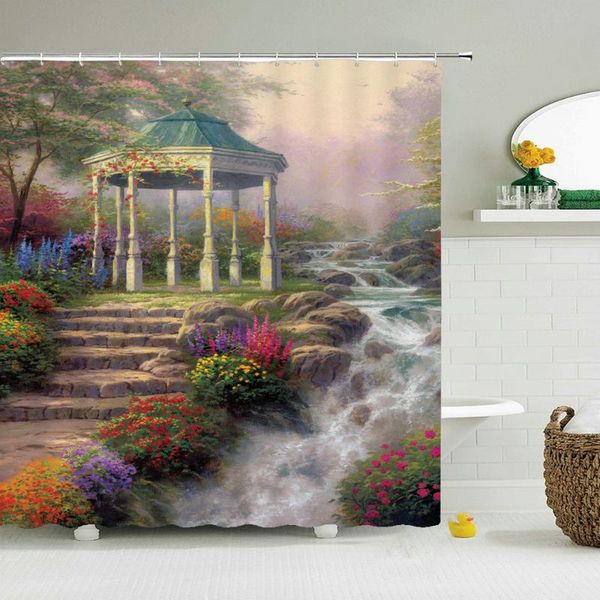 shower curtains garden flowers rural scenery bathroom curtain decoration waterproof fabric bath door bathing screens
shower curtains garden flowers rural scenery bathroom curtain decoration waterproof fabric bath door bathing screens