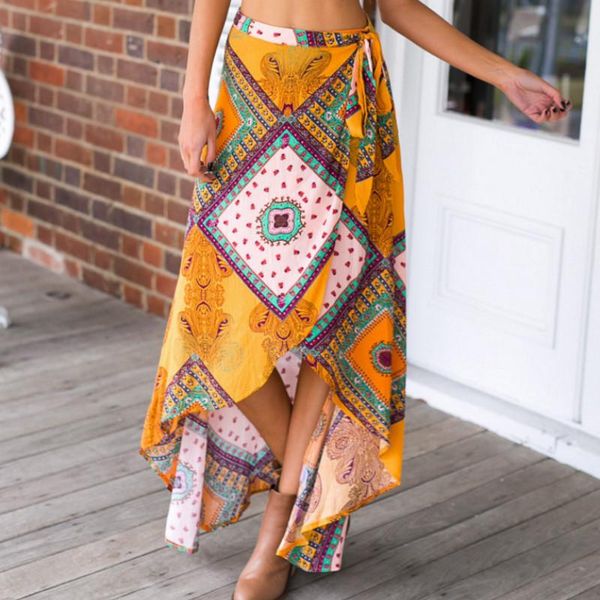 skirts 2021 summer fashion women elegant bohemia beach casual party style floral long s-xl, Black
skirts 2021 summer fashion women elegant bohemia beach casual party style floral long s-xl, Black