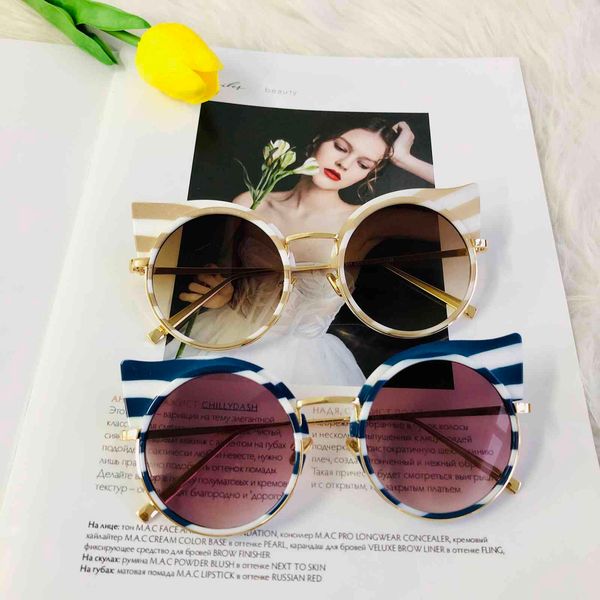 sunglasses round brand designer colorful eyewear women zebra metal frame oculos retro stripe sun glasses 2021 fashion de sola517, White;black
sunglasses round brand designer colorful eyewear women zebra metal frame oculos retro stripe sun glasses 2021 fashion de sola517, White;black