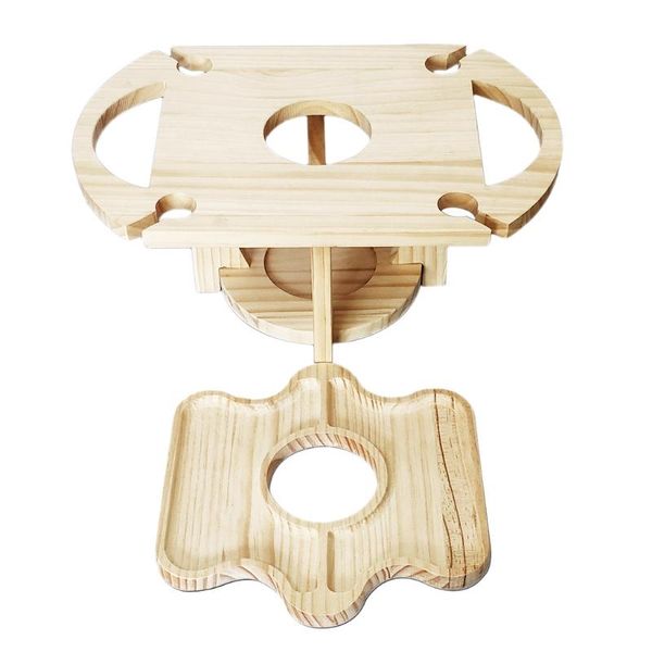 tablewine racks mini outdoor rack stand with multifunctional fruit tray, foldable and detachable wooden picnic table kitchen supplies
tablewine racks mini outdoor rack stand with multifunctional fruit tray, foldable and detachable wooden picnic table kitchen supplies