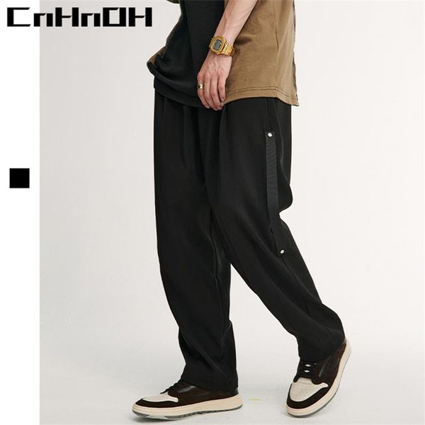 men's pants cnhnoh arrival spring summer fashion brand chic trousers with double side pockets original straight casual a509, Black
men's pants cnhnoh arrival spring summer fashion brand chic trousers with double side pockets original straight casual a509, Black
