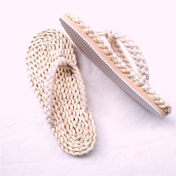 slippers 2021 men and women grass handmade chinese sandals summer home shoes couple beach, Black
slippers 2021 men and women grass handmade chinese sandals summer home shoes couple beach, Black