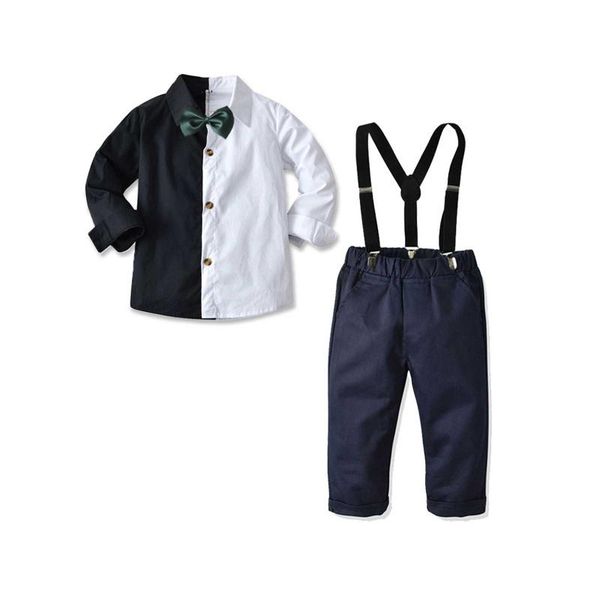 clothing sets 18m-7t boys 2 pcs set for kids striped costume 2021 autumn long sleeves shirt children suspender trouser, White
clothing sets 18m-7t boys 2 pcs set for kids striped costume 2021 autumn long sleeves shirt children suspender trouser, White