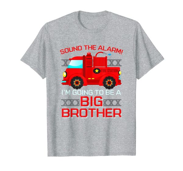 firetruck i'm going to be a big brother t-shirt new baby, White;black
firetruck i'm going to be a big brother t-shirt new baby, White;black