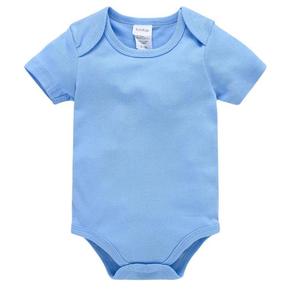 jumpsuits solid baby bodysuits roupas de 100%cotton born boy girl set white blank body bebes infant onesie, Blue
jumpsuits solid baby bodysuits roupas de 100%cotton born boy girl set white blank body bebes infant onesie, Blue