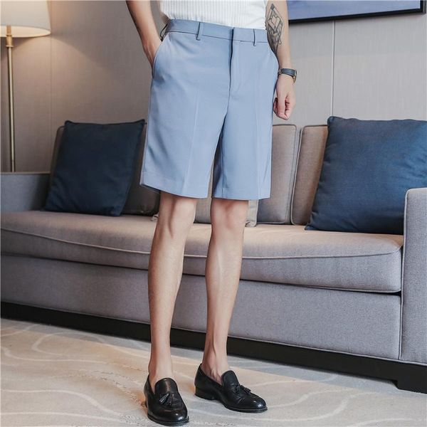 men's suits & blazers fashion shorts suit pants men summer business dress casual slim office social trousers streetwear clothing costum, White;black
men's suits & blazers fashion shorts suit pants men summer business dress casual slim office social trousers streetwear clothing costum, White;black