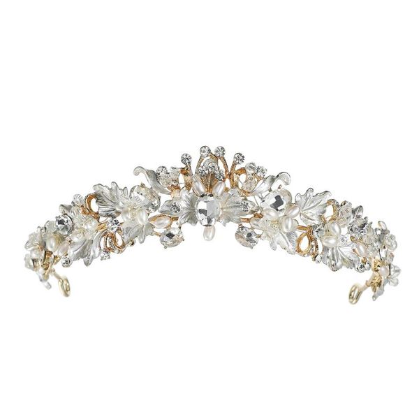 hair clips & barrettes bridal headwear crown handmade beads crystal pearl band wedding head ornament ornament., Golden;silver
hair clips & barrettes bridal headwear crown handmade beads crystal pearl band wedding head ornament ornament., Golden;silver