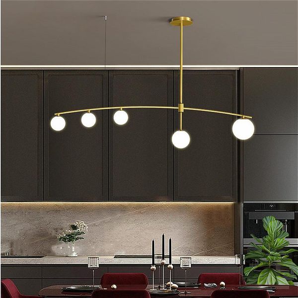 chandeliers modern long chandelier minimalist glass ball gold/black iron nordic indoor bar kitchen restaurant farmhouse lighting
chandeliers modern long chandelier minimalist glass ball gold/black iron nordic indoor bar kitchen restaurant farmhouse lighting