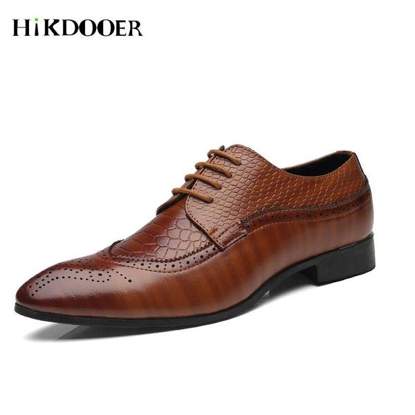 dress shoes arrival men brogue lace-up pointed toe business zapatos hombre vestir male, Black
dress shoes arrival men brogue lace-up pointed toe business zapatos hombre vestir male, Black