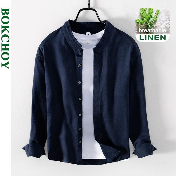 men's casual shirts 2021 autumn winter men retro chinese style button up long sleeve linen cotton blend solid color thin coat gb-l861, White;black
men's casual shirts 2021 autumn winter men retro chinese style button up long sleeve linen cotton blend solid color thin coat gb-l861, White;black