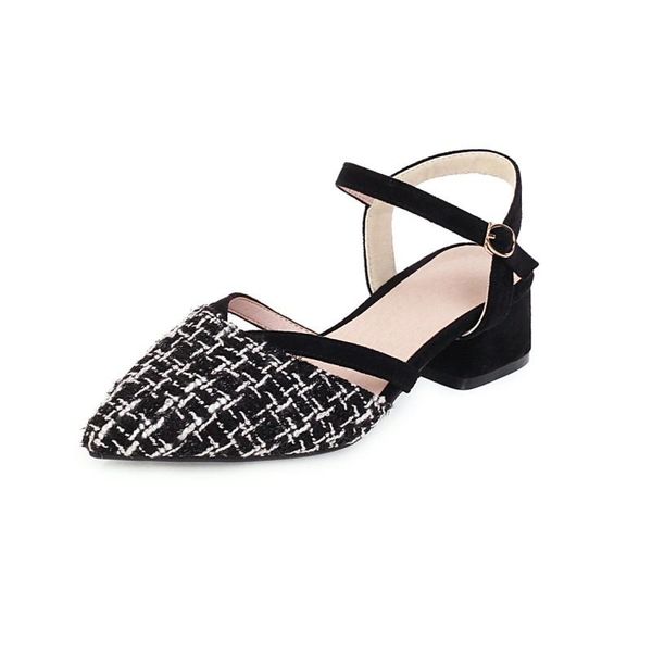 plus size pointy personalized sandals high heels women shoes woman summer ladies, Black
plus size pointy personalized sandals high heels women shoes woman summer ladies, Black