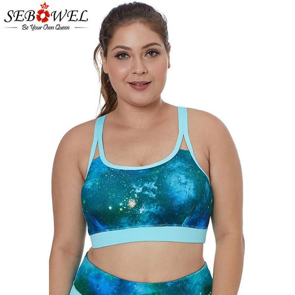 gym clothing sebowel painting print sports bra woman plus size fitness comfortable soft yoga shake proof stretch brassiere, White;black
gym clothing sebowel painting print sports bra woman plus size fitness comfortable soft yoga shake proof stretch brassiere, White;black