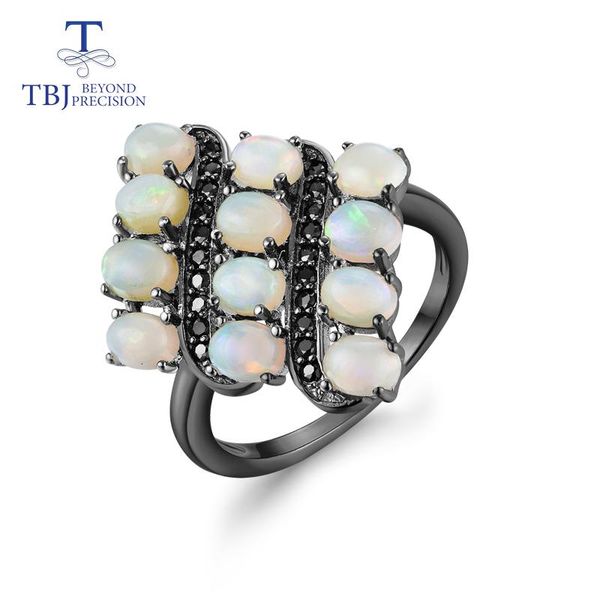 cluster rings tbj, natural opal ring ethiopia gemstone oval3*4mm 925 sterling silver fine jewelry for women wife anniversary gift, Golden;silver
cluster rings tbj, natural opal ring ethiopia gemstone oval3*4mm 925 sterling silver fine jewelry for women wife anniversary gift, Golden;silver