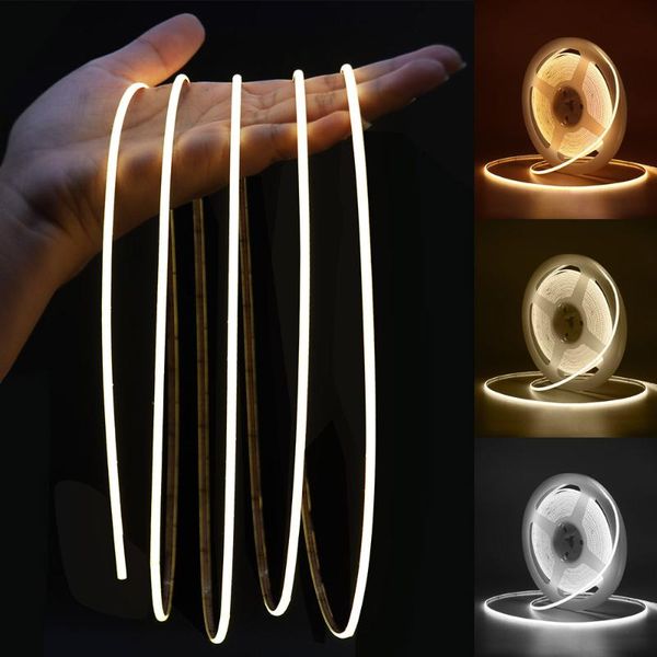 strips 2.7mm width super slim led cob strip light for car wall room decor 12v 480led warm cool white flexible linear bar tape
strips 2.7mm width super slim led cob strip light for car wall room decor 12v 480led warm cool white flexible linear bar tape
