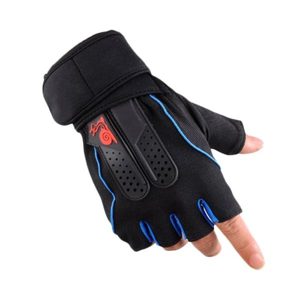 1pair cycling gloves fitness exercise training gym half finger weightlifting multifunction for men women, Black
1pair cycling gloves fitness exercise training gym half finger weightlifting multifunction for men women, Black