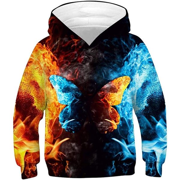 ice fire butterfly pattern comfortable men and women novelty hoodie 3d printing pullover hooded sweater with pocket 100-160, Black
ice fire butterfly pattern comfortable men and women novelty hoodie 3d printing pullover hooded sweater with pocket 100-160, Black