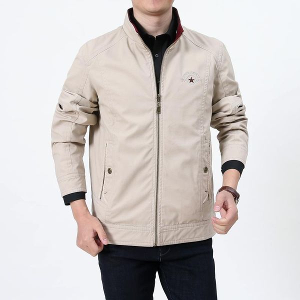men's jackets spring autumn jacket men double sides wear casual cotton military plus size m-4xl windbreaker coat chaquetas hombre, Black;brown
men's jackets spring autumn jacket men double sides wear casual cotton military plus size m-4xl windbreaker coat chaquetas hombre, Black;brown