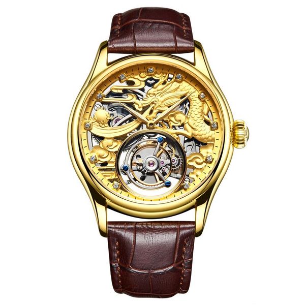 wristwatches tourbillon watch automatic mechanical sapphire mirror high-end business men fashion man clock, Slivery;brown
wristwatches tourbillon watch automatic mechanical sapphire mirror high-end business men fashion man clock, Slivery;brown