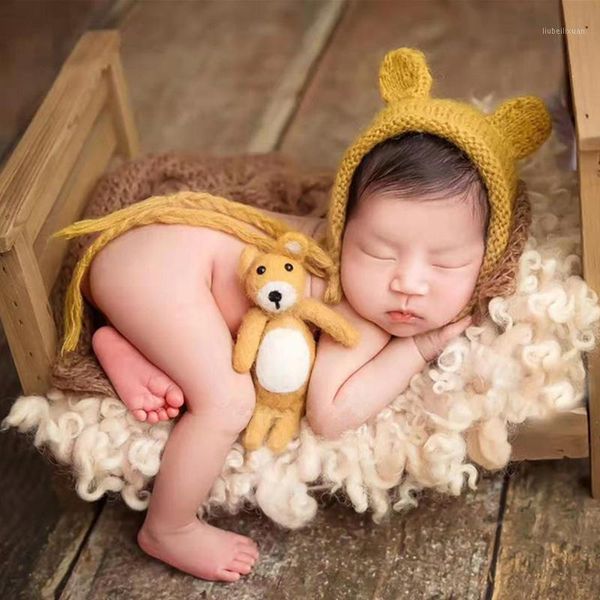 born po props cute ear cap baby caps hats crochet beanie pography hat studio infant shoot accessory1, Yellow
born po props cute ear cap baby caps hats crochet beanie pography hat studio infant shoot accessory1, Yellow
