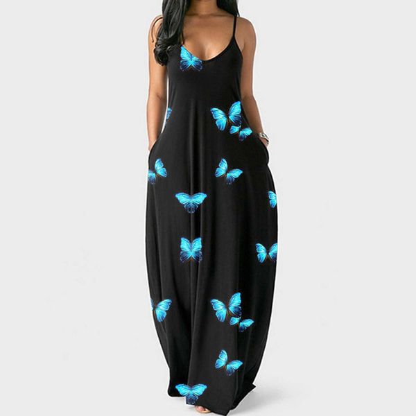 women pullover long dresses off shoulder beach holiday party wear robe plus size summer v-neck butterfly print sleeveless y1006, Black;gray
women pullover long dresses off shoulder beach holiday party wear robe plus size summer v-neck butterfly print sleeveless y1006, Black;gray