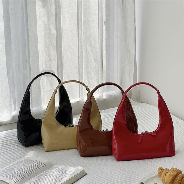 new styling texture hand women's shoulder fashion bright pu leather underarm bag
new styling texture hand women's shoulder fashion bright pu leather underarm bag