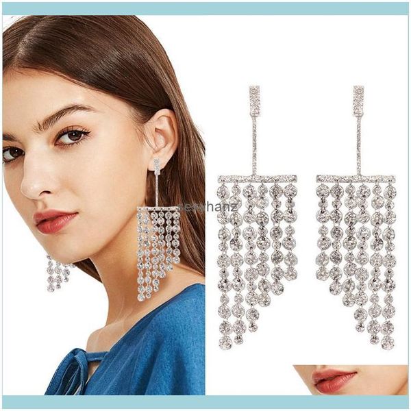 solememo rhinestone crystal earrings for party weding women fashion shining jewelry christmas gifts e4907 dangle & chandelier drop delivery, Silver
solememo rhinestone crystal earrings for party weding women fashion shining jewelry christmas gifts e4907 dangle & chandelier drop delivery, Silver