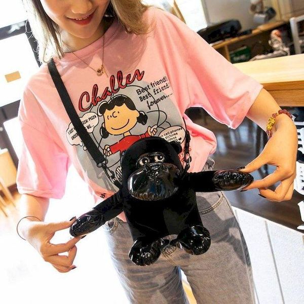 chimpanzee cartoon small bag female 2021 cute monkey plush doll shoulder messenger waist bags
chimpanzee cartoon small bag female 2021 cute monkey plush doll shoulder messenger waist bags