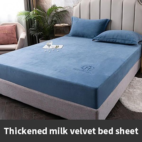 sheets & sets super soft milk velvet solid color embroidered bed sheet mattress plus thick flannel household protective cover
sheets & sets super soft milk velvet solid color embroidered bed sheet mattress plus thick flannel household protective cover