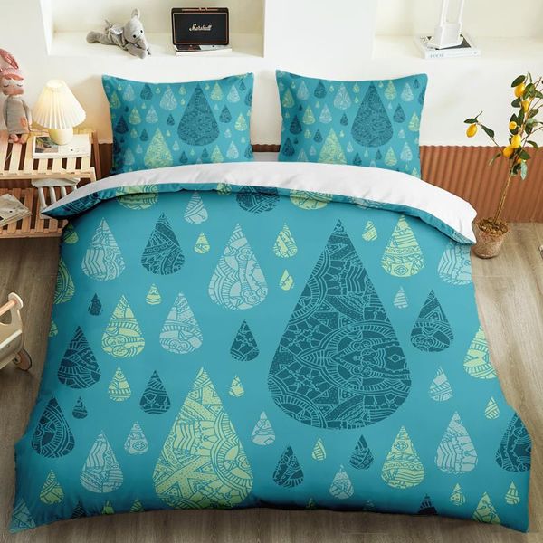 print water drop pattern lover bedroom decor modern bedding set king single customize soft pillowcase duvet cover sets
print water drop pattern lover bedroom decor modern bedding set king single customize soft pillowcase duvet cover sets