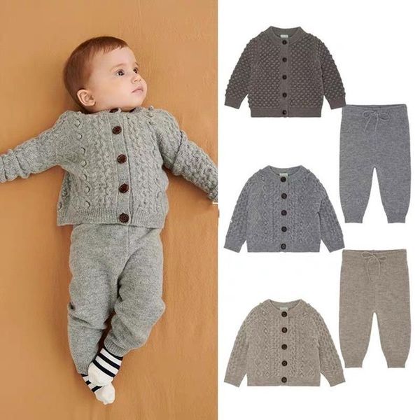 clothing sets children's sweater set 2021 autumn and winter ins denmark fu boys girls baby knitted long-sleeved cardigan pants suit, White
clothing sets children's sweater set 2021 autumn and winter ins denmark fu boys girls baby knitted long-sleeved cardigan pants suit, White