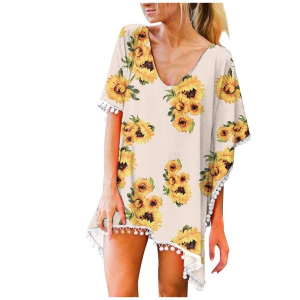 women's cover-ups plus size loose beachwear beach wear bikini cover up stripe v neck ladies bathing swimwear summer, White;black
women's cover-ups plus size loose beachwear beach wear bikini cover up stripe v neck ladies bathing swimwear summer, White;black