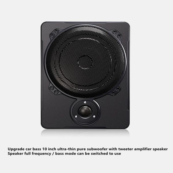 mini speakers upgrade car bass 10 inch ultra-thin full frequency or pure subwoofer with treble speaker
mini speakers upgrade car bass 10 inch ultra-thin full frequency or pure subwoofer with treble speaker