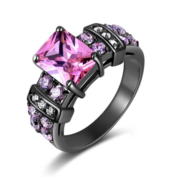 wedding rings suohuan size 6-10 precious vintage for women pink zircon stone crystal gold filled female engagement finger jewelry gift, Slivery;golden
wedding rings suohuan size 6-10 precious vintage for women pink zircon stone crystal gold filled female engagement finger jewelry gift, Slivery;golden