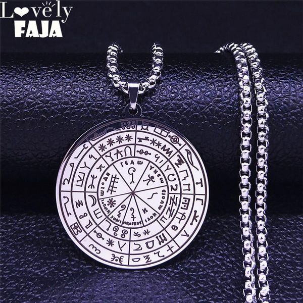 magic circle stainless steel chain necklaces silver color & pendants jewelry collar acero inoxidable mujer nxs03 pendant
magic circle stainless steel chain necklaces silver color & pendants jewelry collar acero inoxidable mujer nxs03 pendant