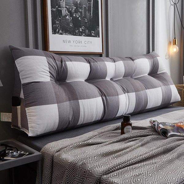 pillow modern bedside large triangular cushion cute waist support backrest soft sofa floor
pillow modern bedside large triangular cushion cute waist support backrest soft sofa floor