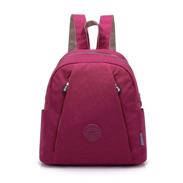 small fashion women backpack female waterproof nylon school bag mini travel shoulder bags leisure knapsack for girl college 211215
small fashion women backpack female waterproof nylon school bag mini travel shoulder bags leisure knapsack for girl college 211215