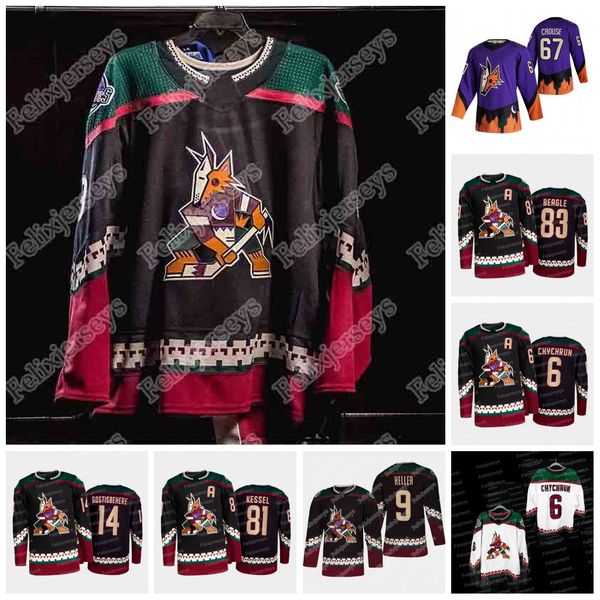 6 jakob chychrun arizona coyotes third jersey shayne gostisbehere clayton keller phil kessel johan larsson lawson crouse andrew ladd jay bea, Black;red
6 jakob chychrun arizona coyotes third jersey shayne gostisbehere clayton keller phil kessel johan larsson lawson crouse andrew ladd jay bea, Black;red